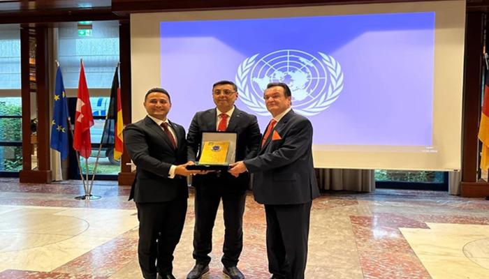 Av. Serkan Bayram 'Barış Elçisi' seçildi