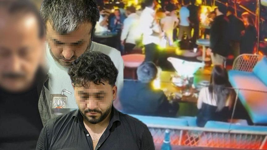 Beşiktaş'ta dehşet! Şampanya yan masaya sıçradı silahlar patladı