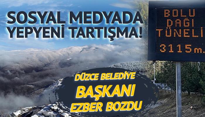 Bolu Dağı ezberi bozuldu: Sosyal medyada Belediye Başkanı Özlü'ye destek yağıyor! "İsmi yanlış biliniyor, burası Düzce Dağı"