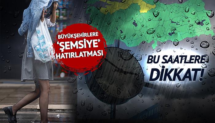 Bu saatlerde şemsiyesiz çıkan ıslanacak! İstanbul ve Ankara'da gök gürültülü sağanak yağış: 5 Temmuz hava durumunda peş peşe uyarılar geldi