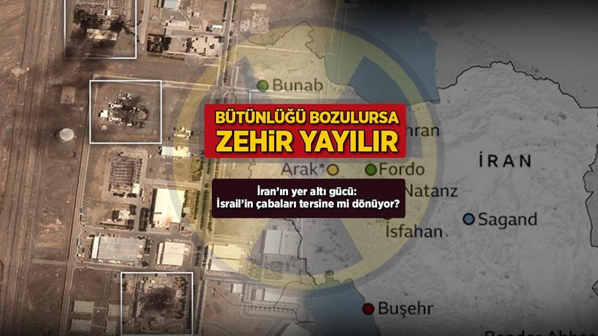 Bütünlük bozulursa zehir yayılır! İran'ın yer altı gücü: İsrail'in çabaları tersine mi dönüyor?