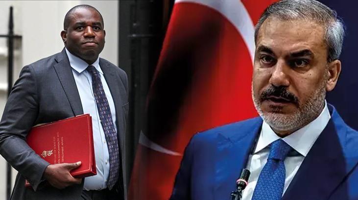 Dışişleri Bakanı Hakan Fidan, İngiliz mevkidaşı ile görüştü