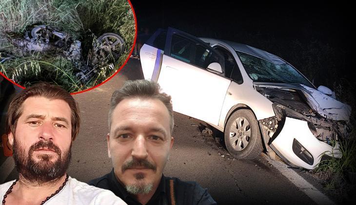 Edirne’de korkunç kaza! Otomobil ile motosiklet çarpıştı: 2 ölü