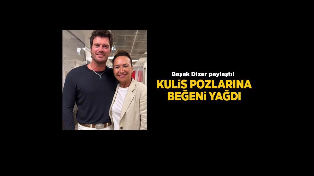 Haberler: Kıvanç Tatlıtuğ ve Demet Akbağ ikilisinden kulis pozu