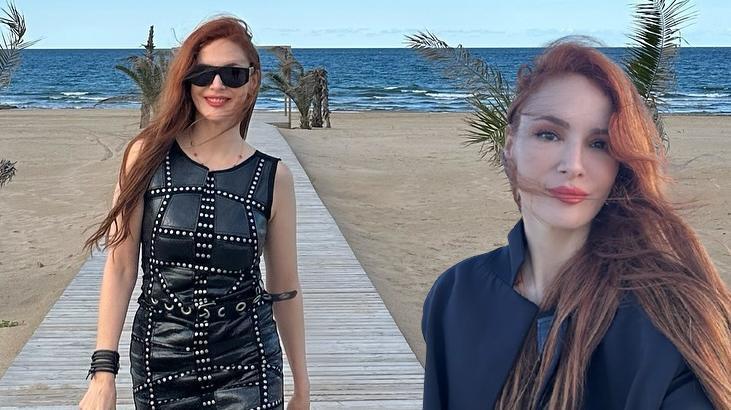HABERLER: Mine Tugay havuz paylaşımıyla Instagram'ı salladı