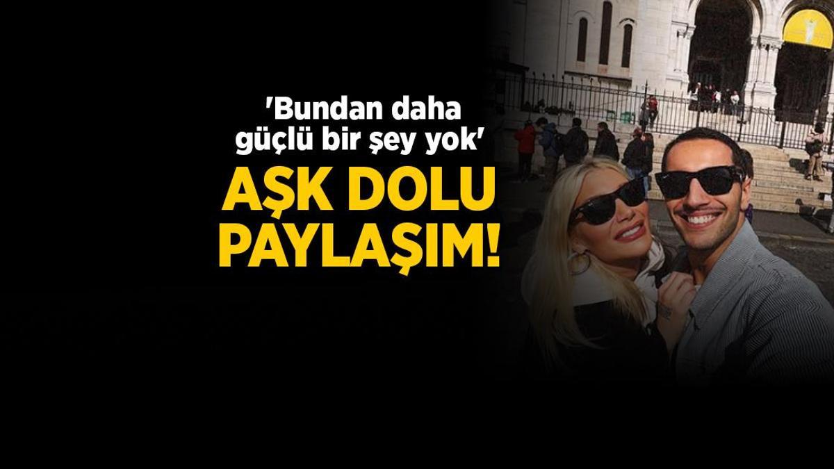 İrem Derici'nin sevgilisi Melih Kunukcu aşka geldi! 'Bundan daha güçlü bir şey yok'