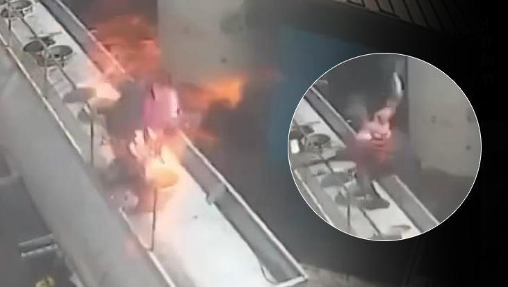 Sigarayla tanker kapağını açtı! Sonrası korkunç