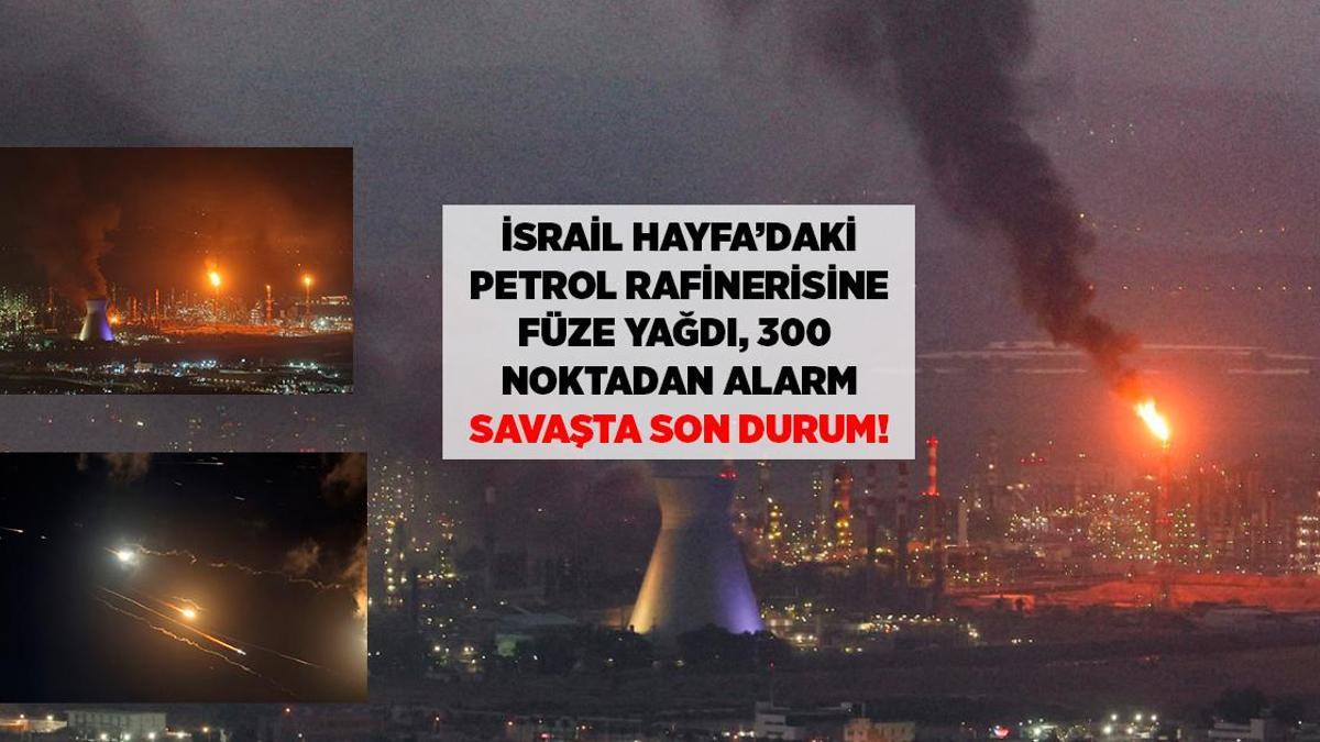 SON DAKİKA HABERLERİ: İRAN'DAN İSRAİL'YE YENİ FÜZE DALGASI, HAYFA VURULDU, ÖLÜ SAYISI YÜKSELİYOR, SAVAŞTA SON DURUM