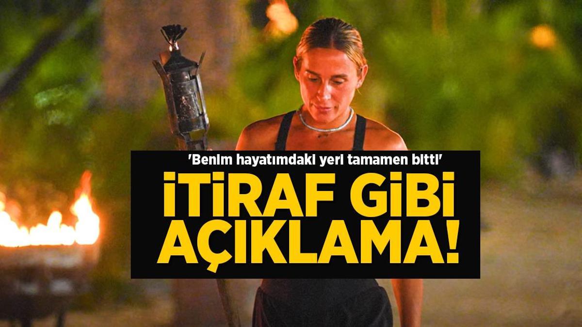 Survivor'dan elenen Sema'dan itiraf gibi açıklama! 'Benim hayatımdaki yeri tamamen bitti'